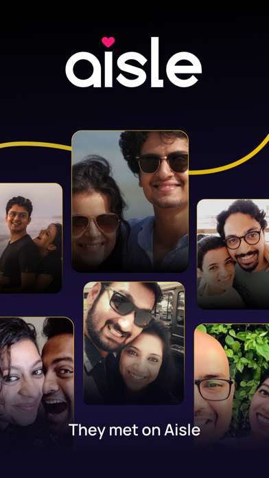 Screenshot #1 pour Aisle - Indian Dating App