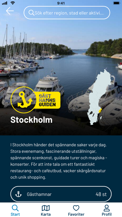 Gästhamnsguiden Screenshot