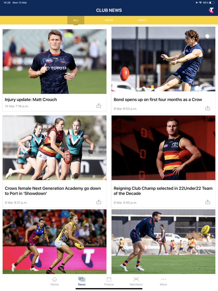 Adelaide Crows Official App