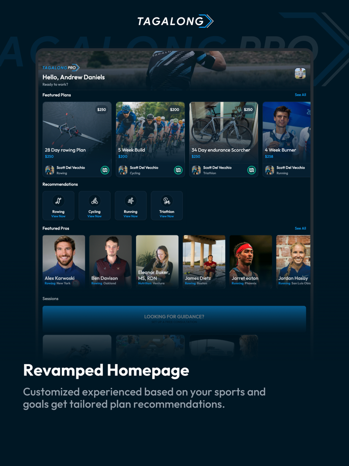 TAGALONG for Athletes