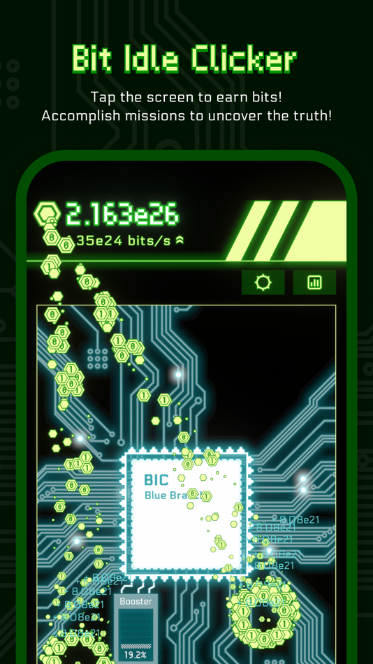 #2. Bit Idle Clicker (iOS) 来自: 宁波群鸟科技有限公司