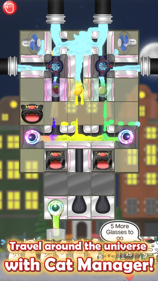 #6. Water Panic Juice:Slide Puzzle (iOS) Bởi: ACQUIRE Corp.