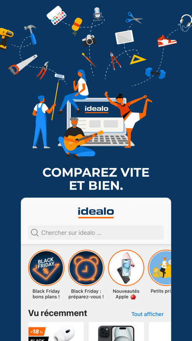 Screenshot #1 pour idealo - Comparateur de prix