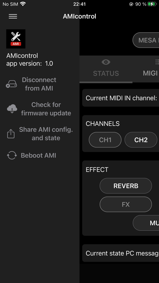 #6. AMIcontrol (iOS) Podle: EM Custom S.C.
