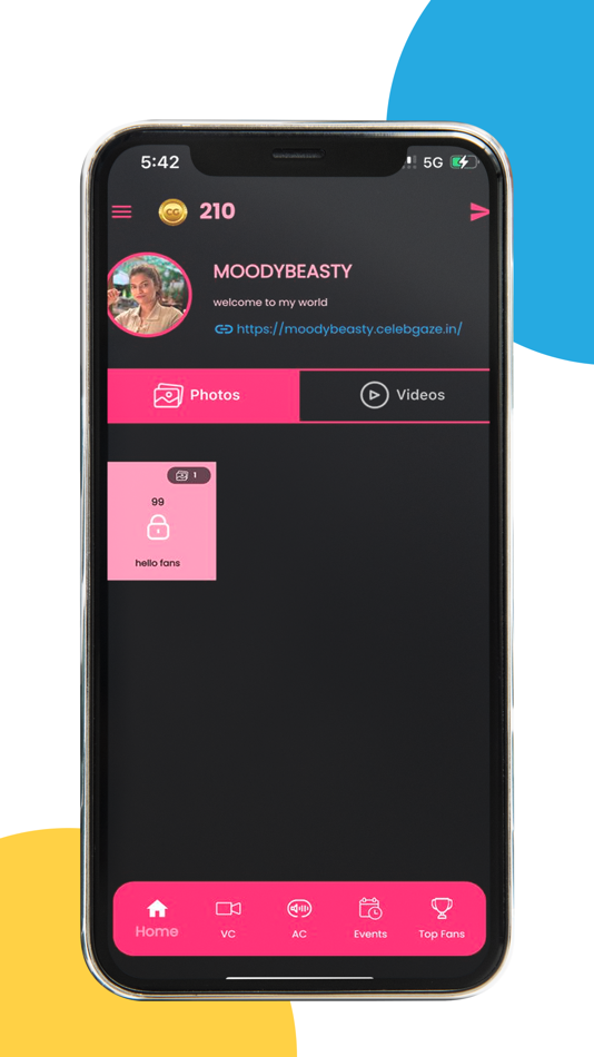 #3. MoodyBeasty (iOS) 由: Celebgaze Media