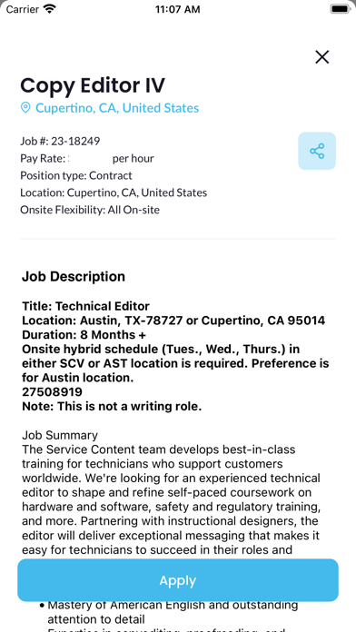TalentBurst, Inc. Screenshot