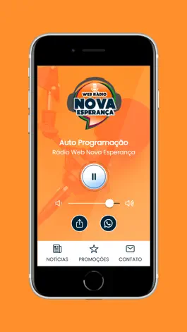 Game screenshot Rádio Web Nova Esperança apk