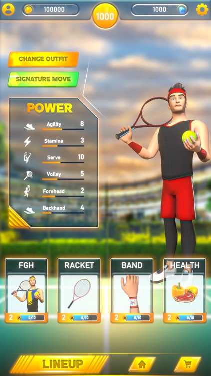 Tennis Court Hit: Tennis Games