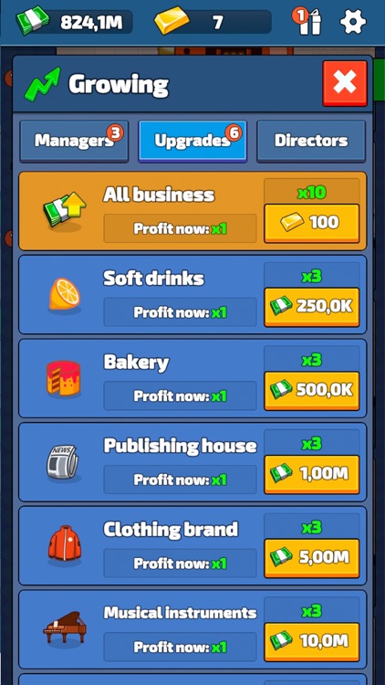 Idle Capitalist Tycoon Clicker