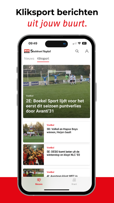 Kliknieuws: Stadskrant Veghel Screenshot