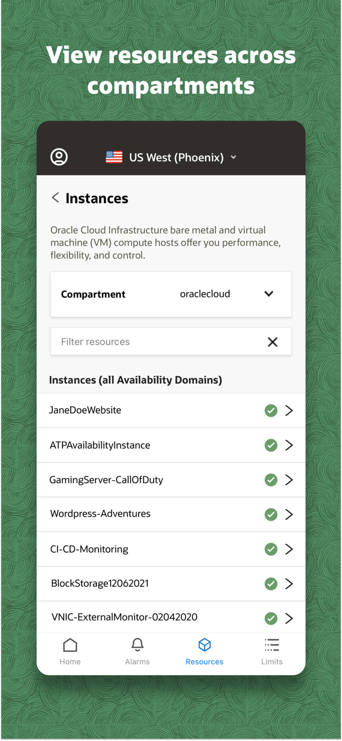 Oracle Cloud Infrastructure