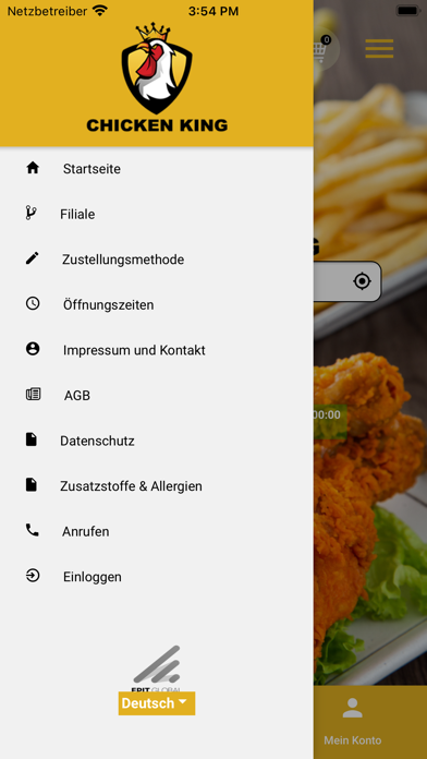 Chicken King Essen Screenshot