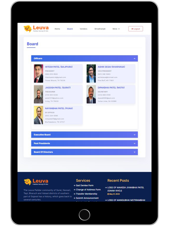 LPS of USA iPad screenshot 4 - Social Networking app