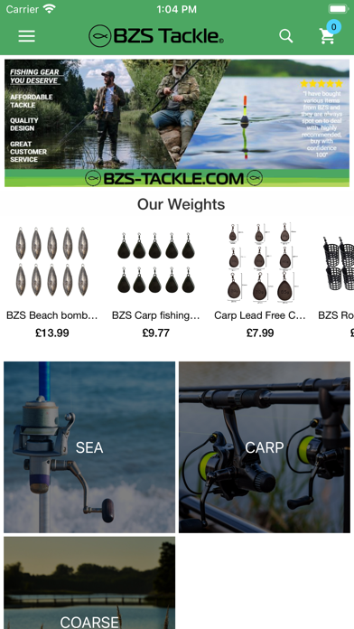BZS - Fishing Tackle Screenshot