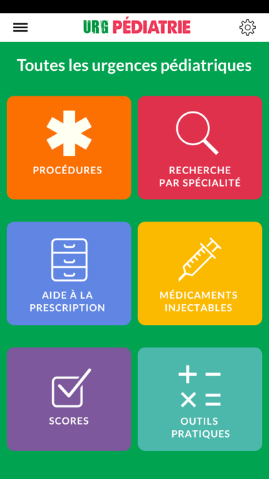 URG' Pédiatrie Screenshot