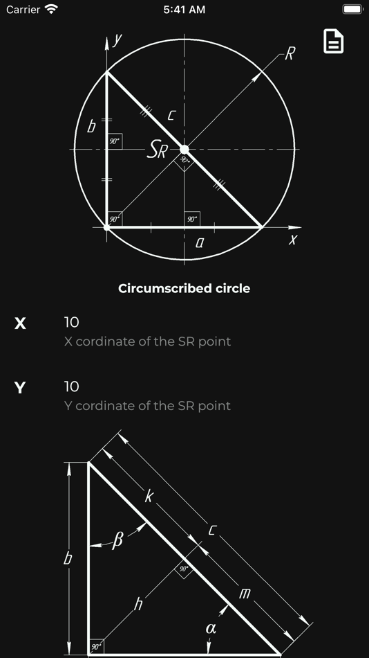 #9. Triangle Angles Calculator (iOS) Podle: Dmitriy Trofimov