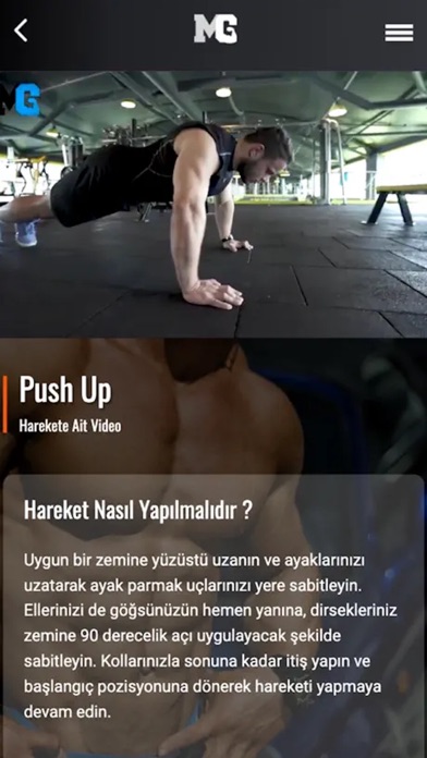 MG FITNESSS Screenshot
