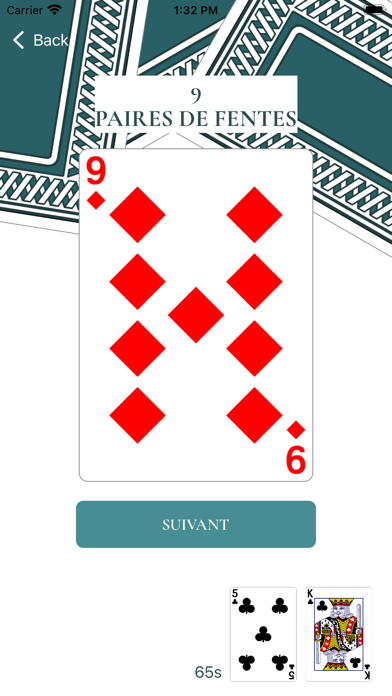 Entrainement - Cartes de Jeu Screenshot
