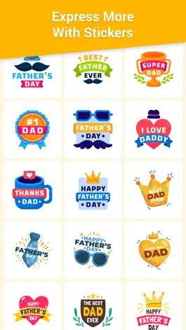 Game screenshot Happy Father's Day Emoji apk