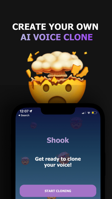 Shook - AI Voice Translation Screenshot