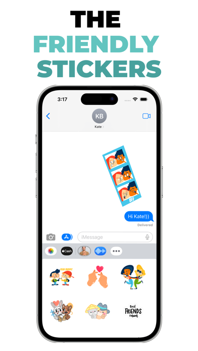 Screenshot #1 pour The Friendly stickers