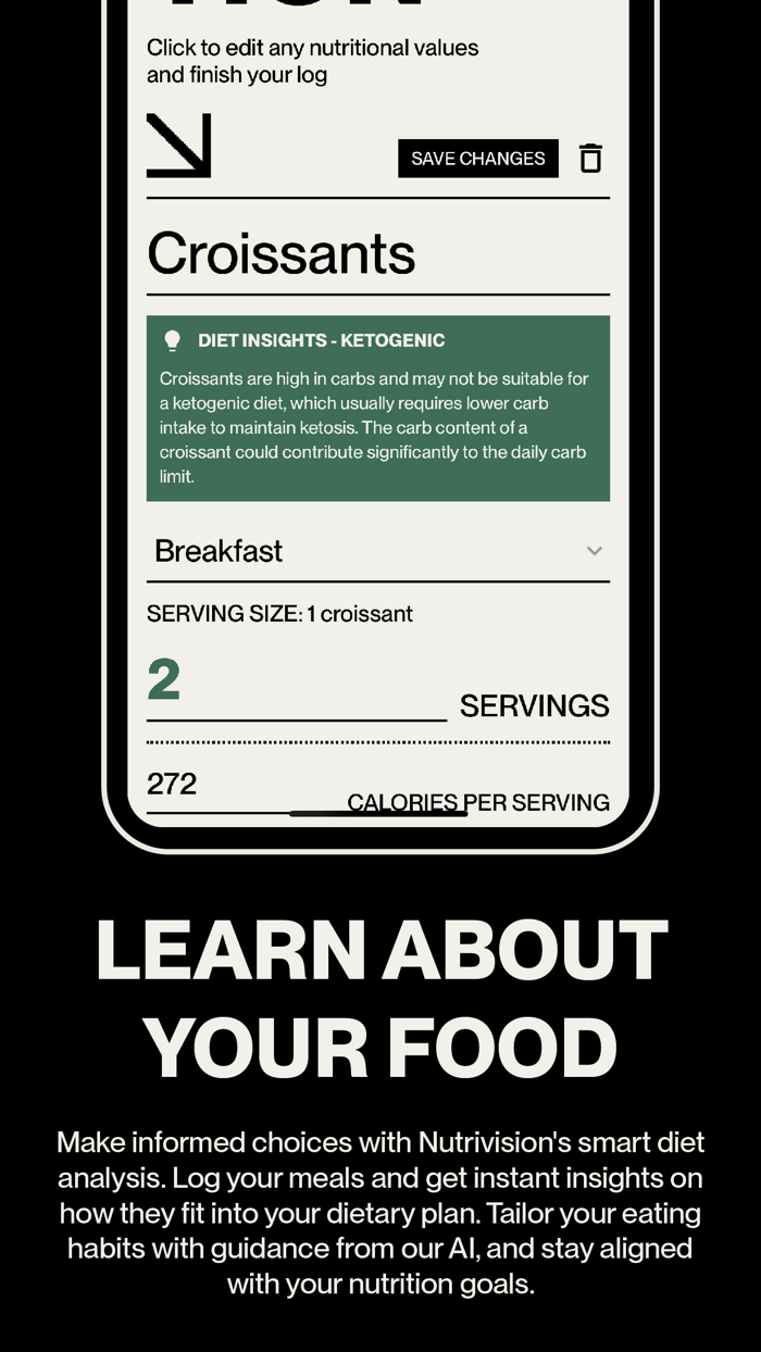 Nutrivision - AI Nutrition App