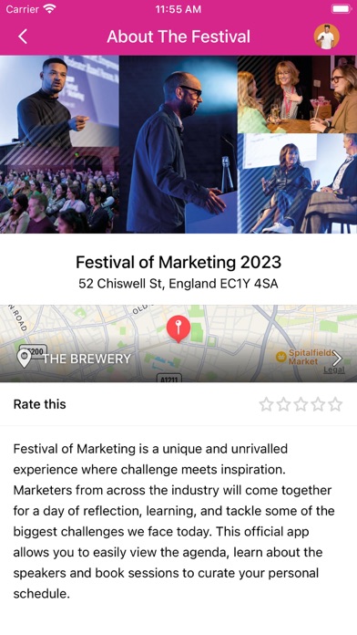Festival of Marketing 2023 Screenshot