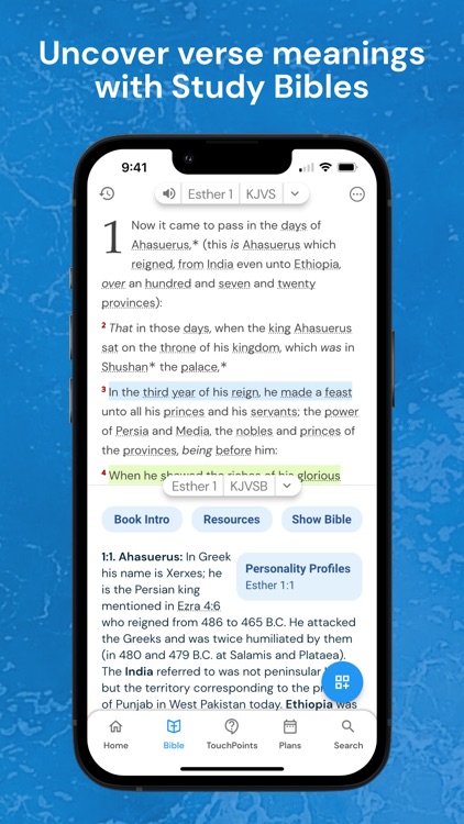 Holy Bible King James + Audio screenshot-4