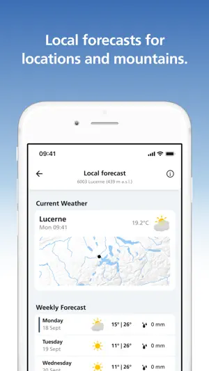 MeteoSwiss screenshot 3
