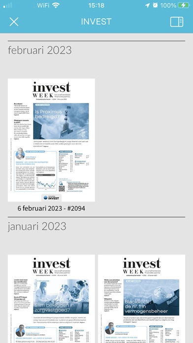 Testaankoop INVEST Digitaal Screenshot