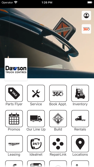Dawson Truck Centres Screenshot