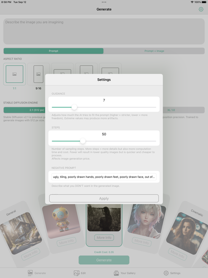 Imagify - AI Art Studio