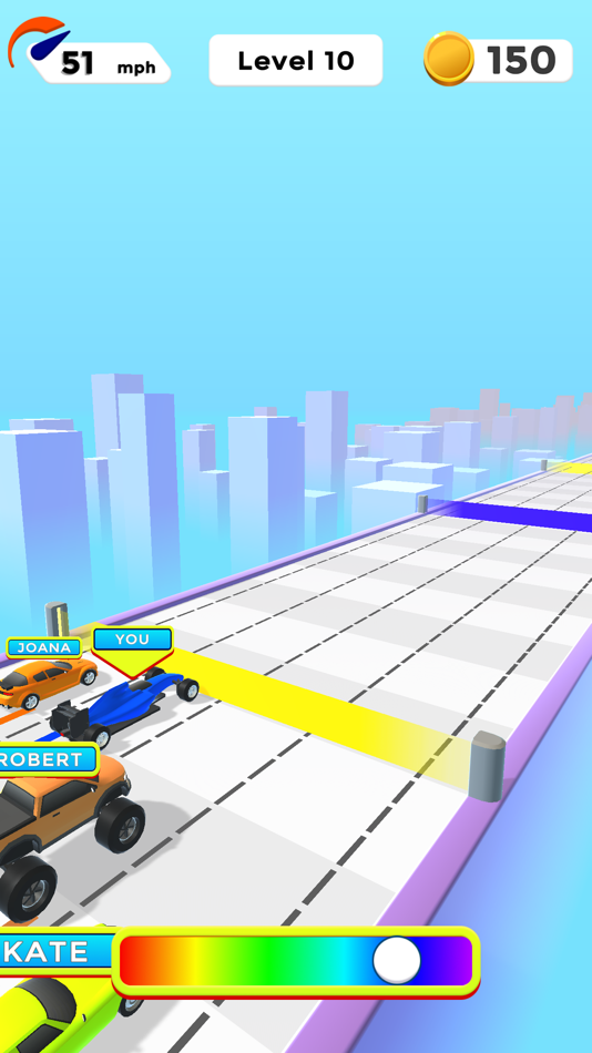 #3. Color Match Race (iOS) 由: Full Fat Productions Ltd