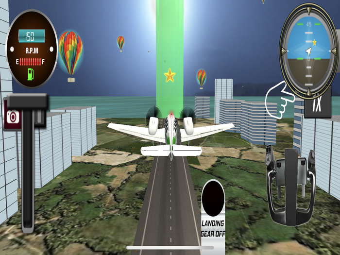 Ticked Down For Safe Landing