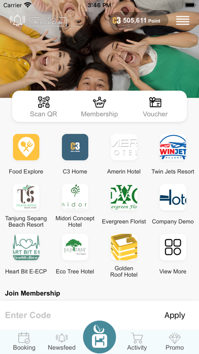 C3 Rewards Screenshot