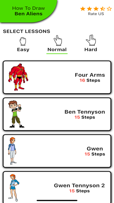 Draw The Hero Aliens in Ben Screenshot