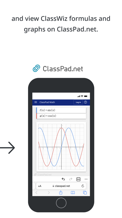 ClassWiz Calc App QR Screenshot