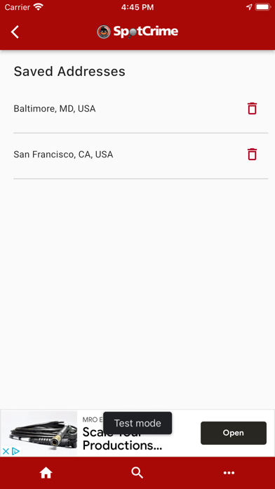 SpotCrime+ Screenshot