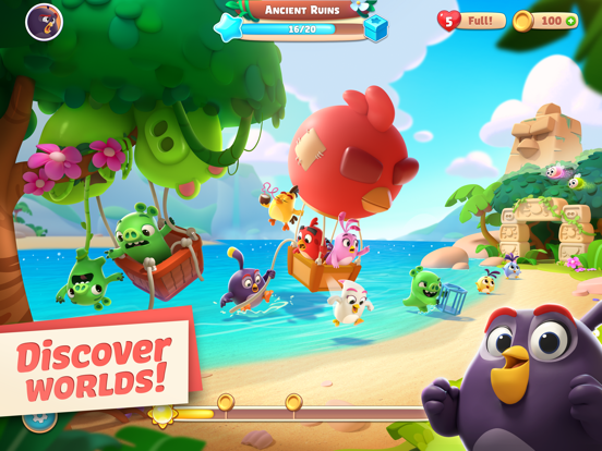 Screenshot #2 for Angry Birds Journey