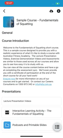 Game screenshot Australian Fitness Academy hack