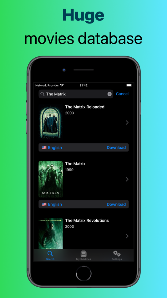 #1. Cinema Subtitles (iOS) 게시자: Vladimir Liukov