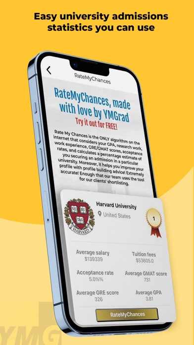 YMGrad - Study Abroad Screenshot