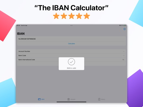 IBAN Calculator by MoneyCoachのおすすめ画像1