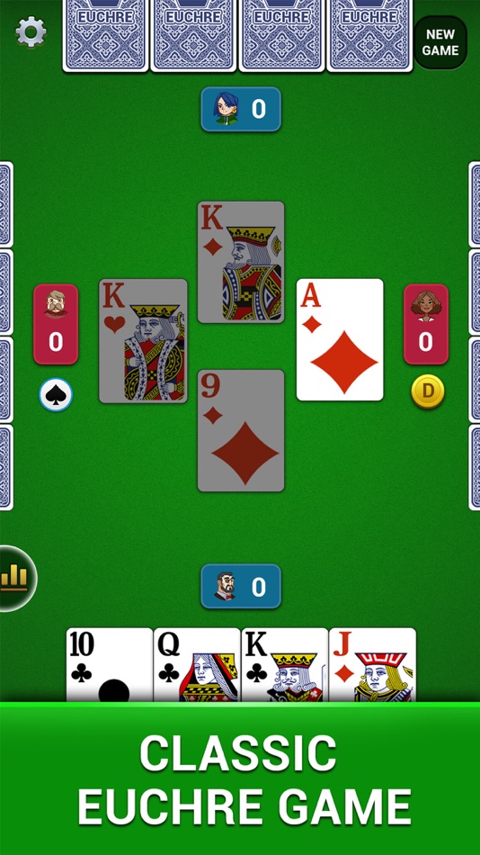 #2. Euchre - Card Game Offline (iOS) 由: 俊威 钟