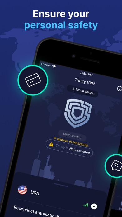 Trinity VPN - Fast & Unlimited Screenshot