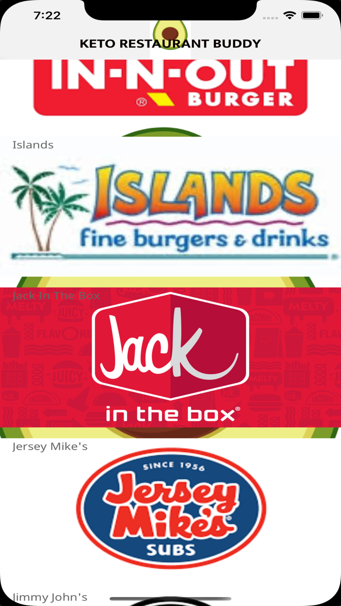 Keto Restaurant Buddy