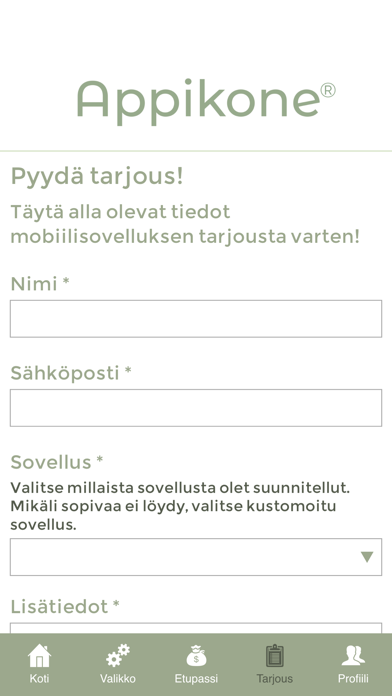 Appikone Screenshot