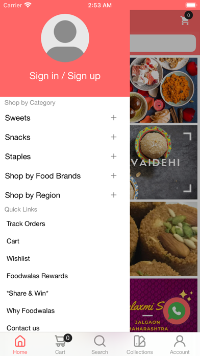 Foodwalas.com Screenshot