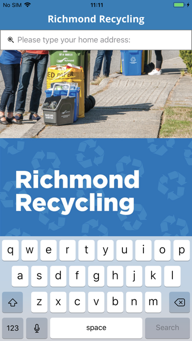 Richmond Recycling Screenshot