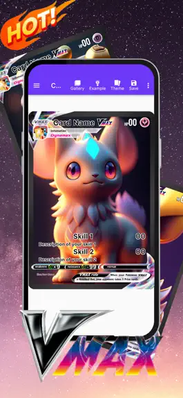 Game screenshot Card Maker Creator for Pokemon hack